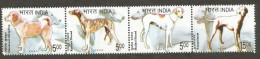 India 2005 Breeds Of Dogs Se-tenant Mint MNH Good Condition (PST - 87) - Unused Stamps