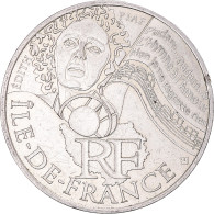 France, 10 Euro, 2012, Paris, Ile De France, TTB+, Argent, KM:1875 - Francia