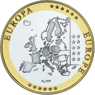 Espagne, Médaille, Euro, Europa, Politics, FDC, Argent - Other & Unclassified