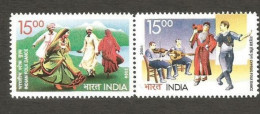 India 2006 Indo - Cyprus Se-tenant Mint MNH Good Condition (PST - 94) - Neufs