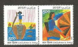 India 2006 Children's Day Se-tenant Mint MNH Good Condition (PST - 98) - Ungebraucht