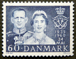 Denmark 1960 Royal Silver Wedding MiNr.382  MNH (**)  (lot B 2309) - Ongebruikt