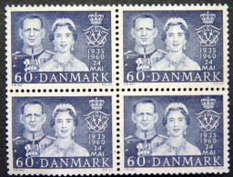 Denmark 1960 Royal Silver Wedding MiNr.382  MNH (**)  (lot B 1946) - Nuovi