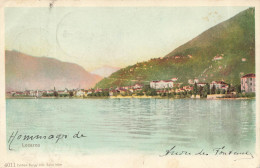 SUISSE - Hommage De Locarno - Colorisé - Carte Postale Ancienne - Locarno