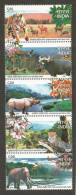 India 2007 National Parks Of India Se-tenant Mint MNH Good Condition (PST - 104) - Neufs