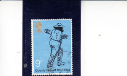 GRAN BRETAGNA  1973 - Unificato  686° - Cricket - Used Stamps