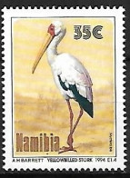 Namibia - MNH ** 1994 :  Yellow-billed Stork   - Mycteria Ibis - Storchenvögel