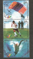 India 2007 Military World Games Se-tenant Mint MNH Good Condition (PST - 109) - Unused Stamps