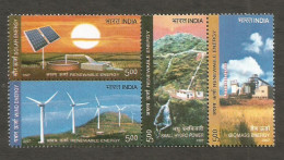 India 2007 Renewable Energy Se-tenant Mint MNH Good Condition (PST - 110) - Neufs