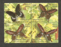 India 2008 Butterflies Se-tenant Mint MNH Good Condition (PST - 112) - Ungebraucht