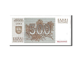 Billet, Lithuania, 500 Talonu, 1993, NEUF - Lituania