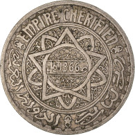 Monnaie, Maroc, 10 Francs, 1366 - Maroc