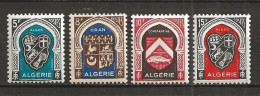 ALGERIE 1948 . Série N°s 268 à 271 . Neufs ** (MNH) - Neufs