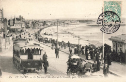 FRANCE - Le Havre - Le Boulevard Maritime Et La Nouvelle Jetée - Animé - LL - Carte Postale Ancienne - Non Classés