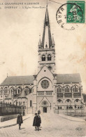 FRANCE - Epernay - L'Eglise Notre Dame - Champagne Illustrée - Carte Postale Ancienne - Epernay
