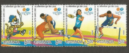 India 2008 Youth Games Se-tenant Mint MNH Good Condition (PST - 127) - Ungebraucht