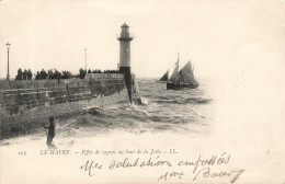 FRANCE - Le Havre - Effet De Vagues Au Bout De La Jetée - LL - Carte Postale Ancienne - Non Classés