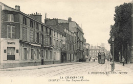 FRANCE - La Champagne - Epernay - Rue Eugène Mercier - Carte Postale Ancienne - Epernay