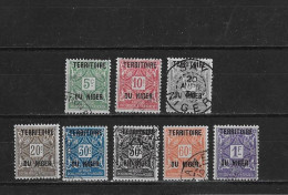 Niger Yv. Taxes 1 - 8 O. - Gebraucht