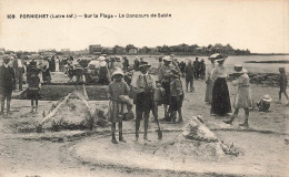 FRANCE - Pornichet - Sur La Plage - Le Concours De Sable - Animé - Carte Postale Ancienne - Pornichet