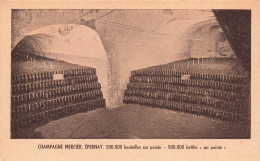 FRANCE - Champagne Mercier - Epernay - 500 000  Bouteilles Sur Pointe - 500000 Bottles Sur Poin - Carte Postale Ancienne - Epernay