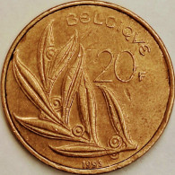 Belgium - 20 Francs 1993, KM# 159 (#3203) - 20 Francs