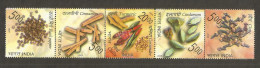 India 2009 Spices Of India Se-tenant Mint MNH Good Condition (PST - 131) - Unused Stamps