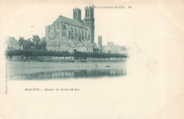 FRANCE - Mantes - Vue Générale De L'abside De Notre Dame - Carte Postale Ancienne - Mantes La Ville
