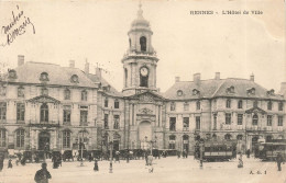 FRANCE - Rennes - Vue Générale De L'hôtel De Ville - Animé - Carte Postale Ancienne - Rennes