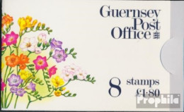 GB - Guernsey MH0-8 (kompl.Ausg.) Postfrisch 1992 Blumen - Guernesey