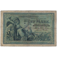 Billet, Allemagne, 5 Mark, 1904, 1904-10-31, KM:8b, B - 5 Mark