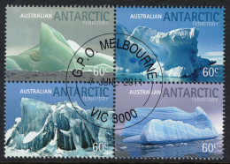 AAT, 2011 ICEBERGS BLOCK 4 CTO - Used Stamps