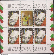 2013  BULGARIA/Bulgarien Mi.5092-3  **MNH  Europa: Postfahrzeuge. - 2013