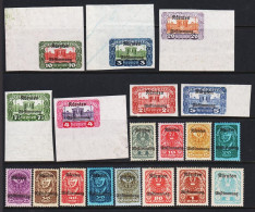 1920. ÖSTERREICH. Kärnten Abstimmung Overprint In Complete Set With 19 Stamps Never Hinge... (Michel 321-339) - JF541506 - Ungebraucht