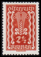 1922. ÖSTERREICH. 2½ Krone Hinged. (Michel 363) - JF541513 - Ungebraucht