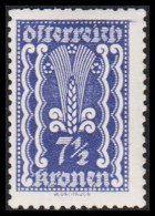 1922. ÖSTERREICH. 7½ Krone Hinged. (Michel 366) - JF541514 - Ungebraucht