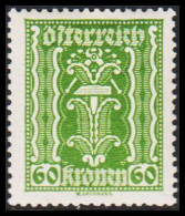 1922. ÖSTERREICH. 60 Kronen Hinged. (Michel 375) - JF541522 - Ungebraucht