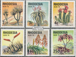 Rhodesien 160-165 (kompl.Ausg.) Postfrisch 1975 Wüstenpflanzen - Rhodesia (1964-1980)