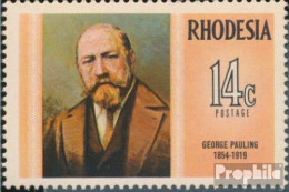 Rhodesien 139 (kompl.Ausg.) Postfrisch 1974 Persönlichkeiten - Rhodesia (1964-1980)