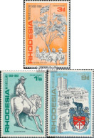 Rhodesien 75-77 (kompl.Ausg.) Postfrisch 1968 Besetzung - Rodesia (1964-1980)