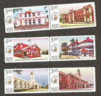 India 2010 Postal Heritage Buildings Horizontal Se-tenant Mint MNH Good Condition (PST143 - 145) - Neufs