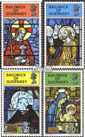 GB - Guernsey 84-87 (kompl.Ausg.) Postfrisch 1973 Weihnachten - Guernesey