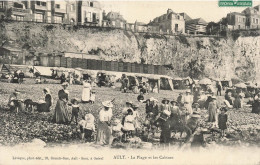 FRANCE - Ault - Vue Sur La Plage Et Les Cabines - Animé - Carte Postale Ancienne - Ault