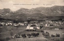 FRANCE - Saint Paul De Fenouillet - Vue Générale - Carte Postale Ancienne - Autres & Non Classés