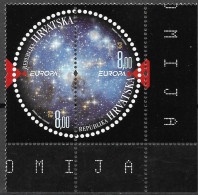 2009 Kroatien HRVATSKA  Mi. 905-6** MNH  Europa Astronomie - 2009