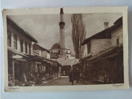 Sarajevo,Caršija, Moschee, Basar, Belebt, 1927 - Bosnië En Herzegovina