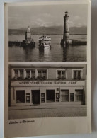Lindau A. Bodensee, Konditorei-Cafe Eugen Hauser, 1954 - Lindau A. Bodensee