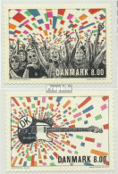 Dänemark 1744A-1745A (kompl.Ausg.) Postfrisch 2013 Rockmusik - Unused Stamps