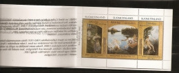 Finlande Finland 1997 N° Carnet 1366 / 8 ** Mythe D'Aino, Tableau, Akseli Gallen-Kallela, Forêt, Sirène, Femme, Nue - Ongebruikt