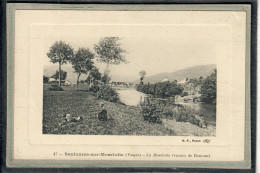 CPA - SAULXURES-sur-MOSELOTTE (88) - Aspect De La Moselotte à L'envers De Bamont En 1915 - Saulxures Sur Moselotte